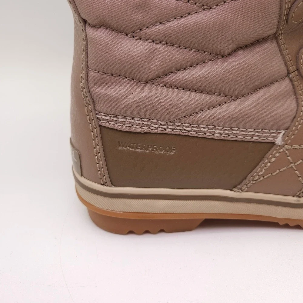 Sorel (Women's 7) Brown Tofino II Waterproof Winter Snow Rain Boots Faux Fur‎